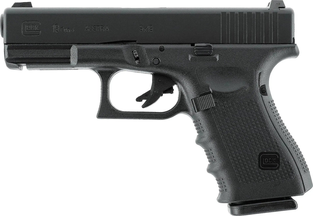 GLOCK 19 Gen4 Gass Softgun med Blowback - Game-On.no