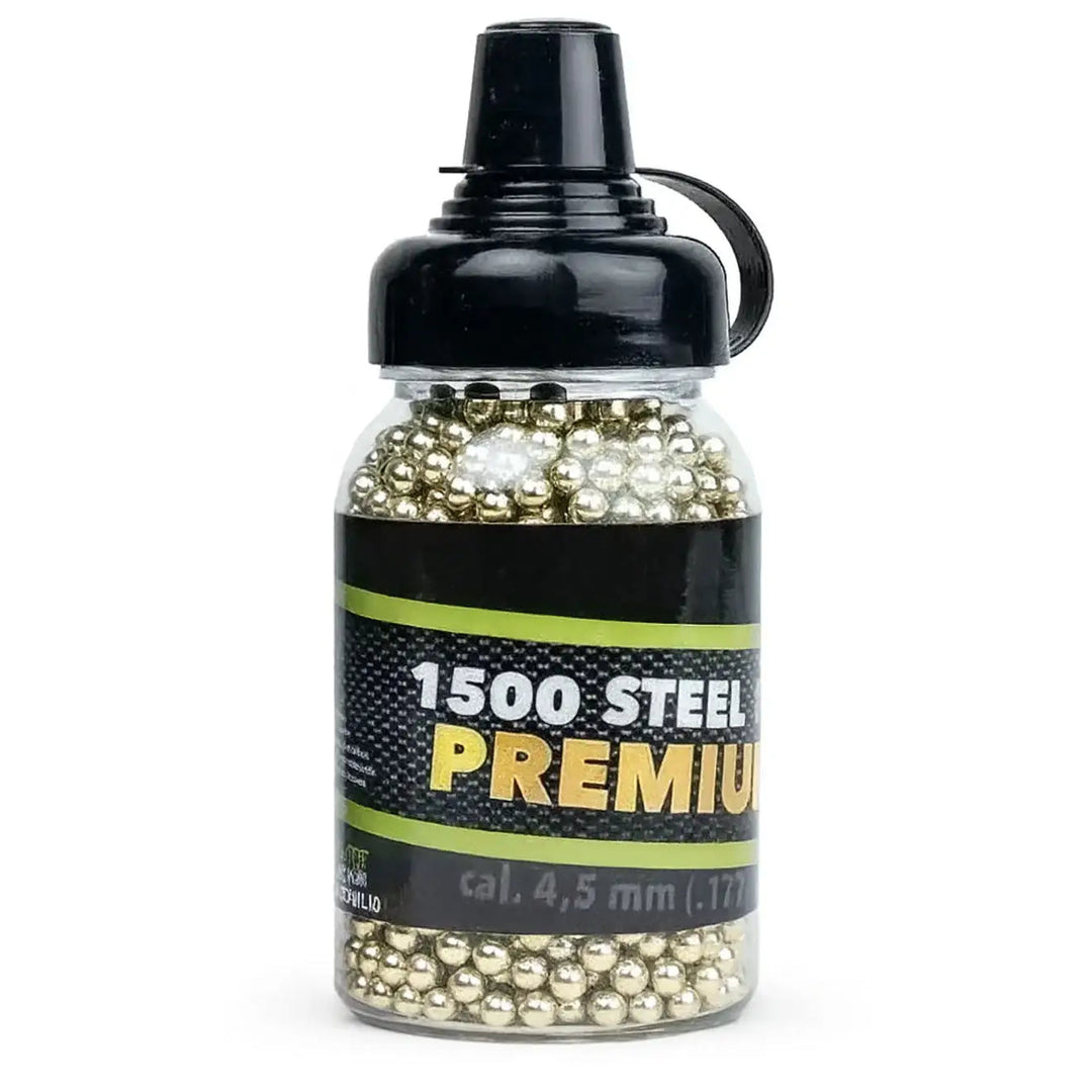 GO! Premium BB Steel Shots - 1500stk - Game-On.no