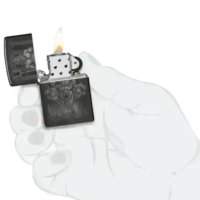 Greek Dogs Motiv - Lighter - Game-On.no