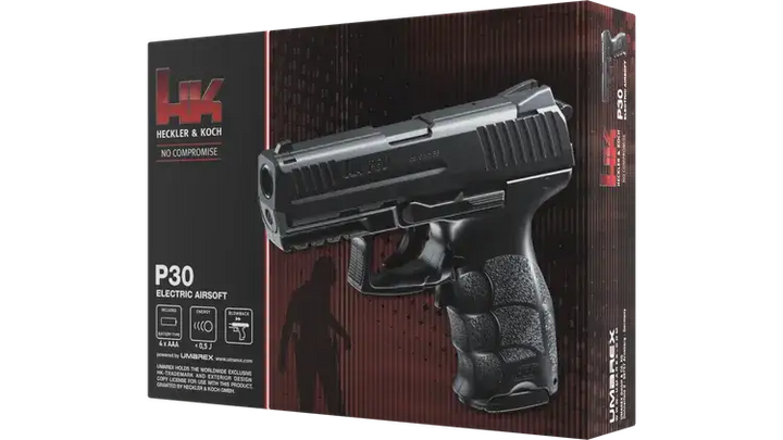 H&K P30 ENB – Elektrisk softgunpistol med blowback - Game-On.no