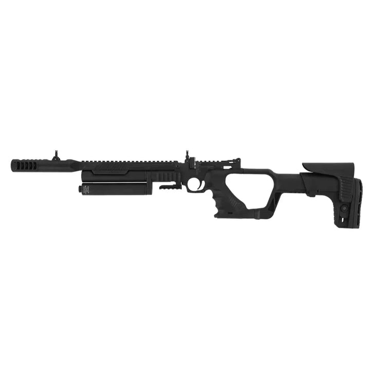 Hatsan Jet 3 Black PCP Airgun - Pistolet à air comprimé 4,5 mm avec flacon