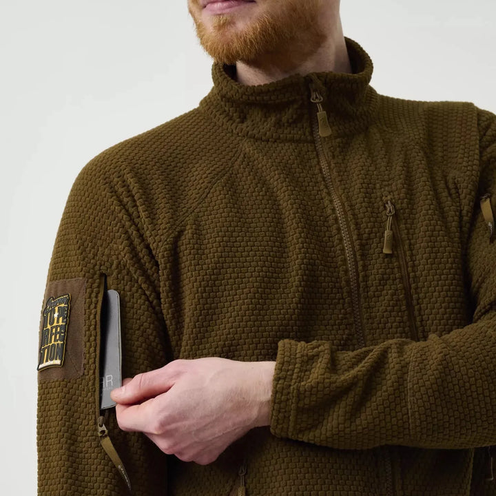 Helikon Tex - ALPHA TACTICAL Jakke - Grid Fleece - Game-On.no