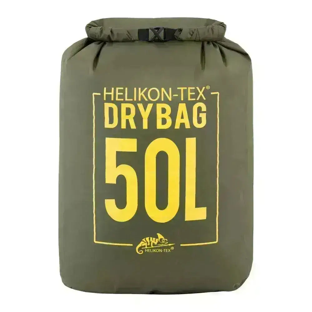 Helikon-Tex Arid Dry - Vanntett Pakkpose - 50L Pakksekk Oliven - Game-On.no