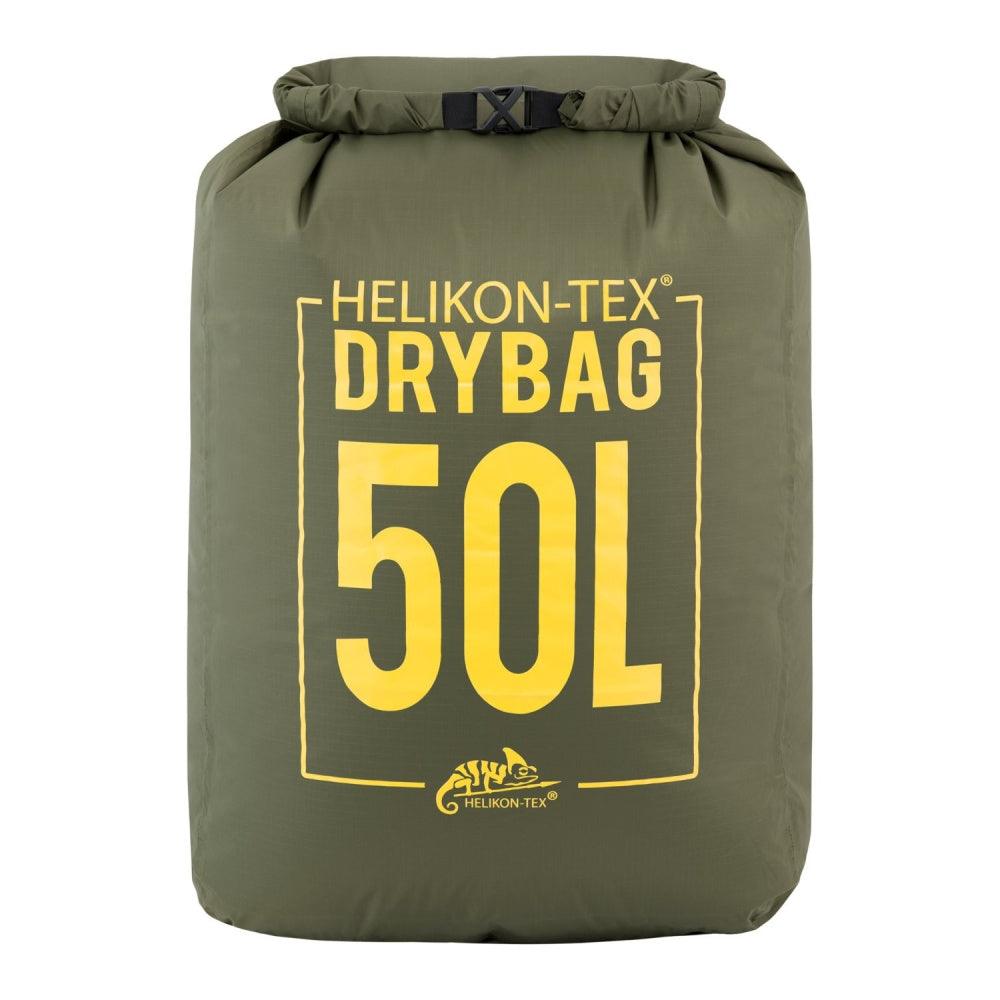 Helikon-Tex Arid Dry - Vanntett Pakkpose - 50L Pakksekk Oliven - Game-On.no