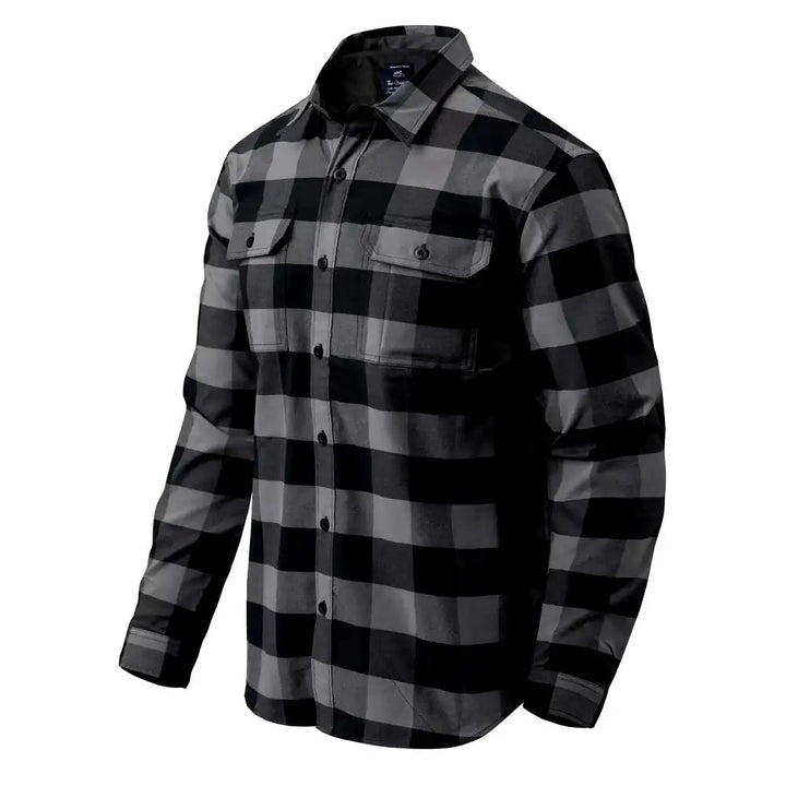 Helikon Tex - GreyMan Skjorte Nylon Sorona - Tru Grey Checkered - Game-On.no
