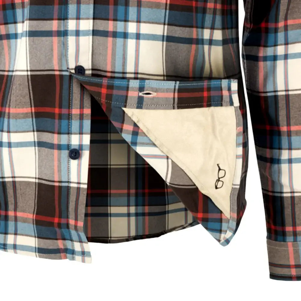 Helikon Tex - GreyMan Skjorte Nylon Sorona - Tru Grey Checkered - Game-On.no