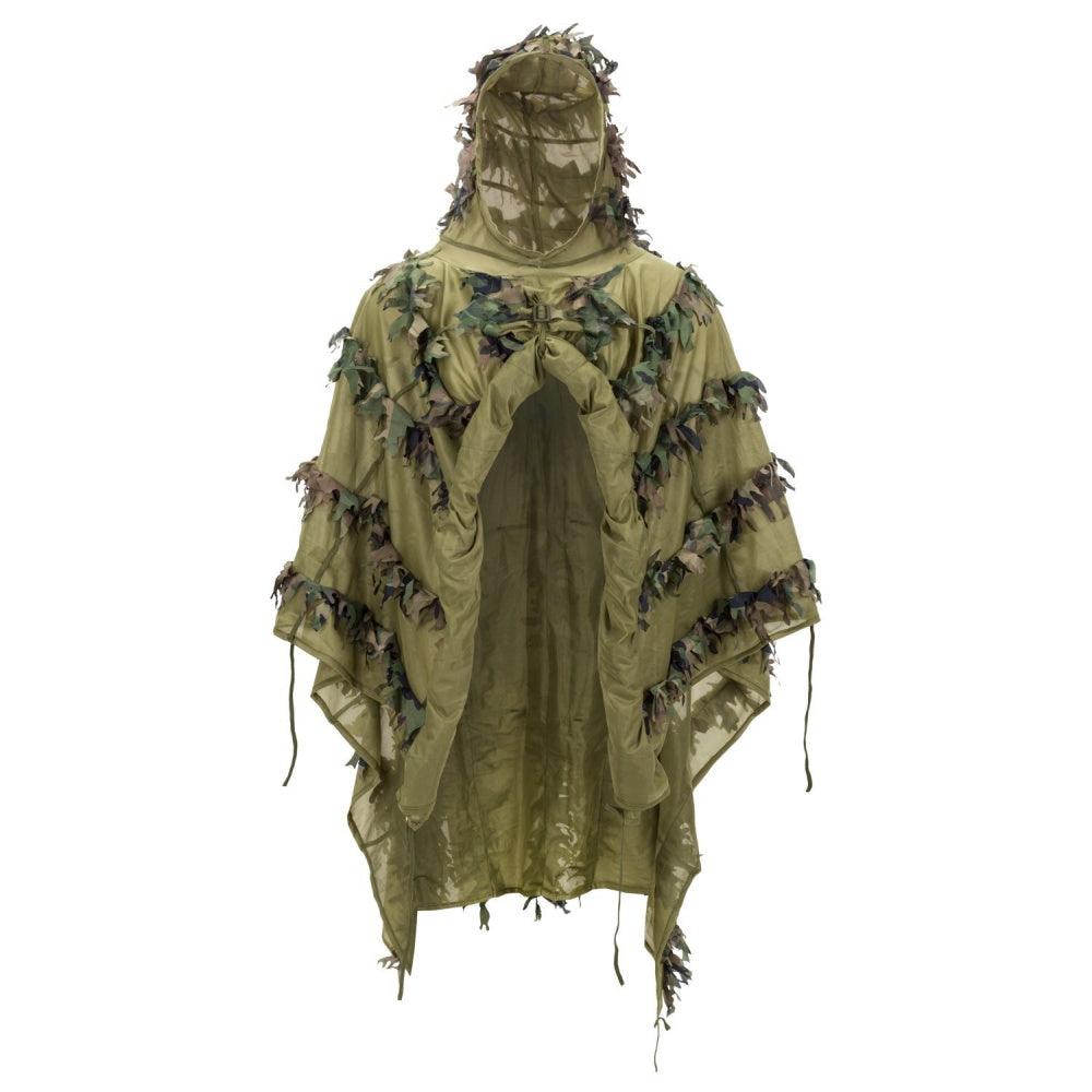 Helikon-Tex - Leaf Ghillie Poncho - US Woodland - gameon.eu