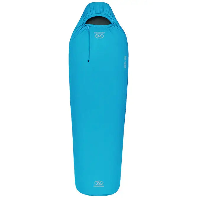 Highlander Zeta 150 Sovepose Sky Blue – Ultralett sommersovepose - Game-On.no