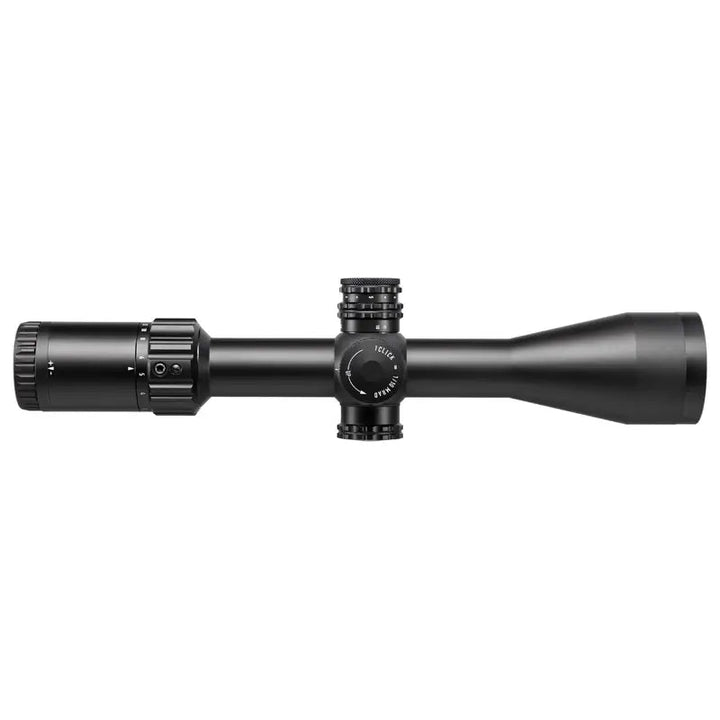 Element Optics Helix HDLR 2-16x50 kikkertsikte, sett fra siden med tårn