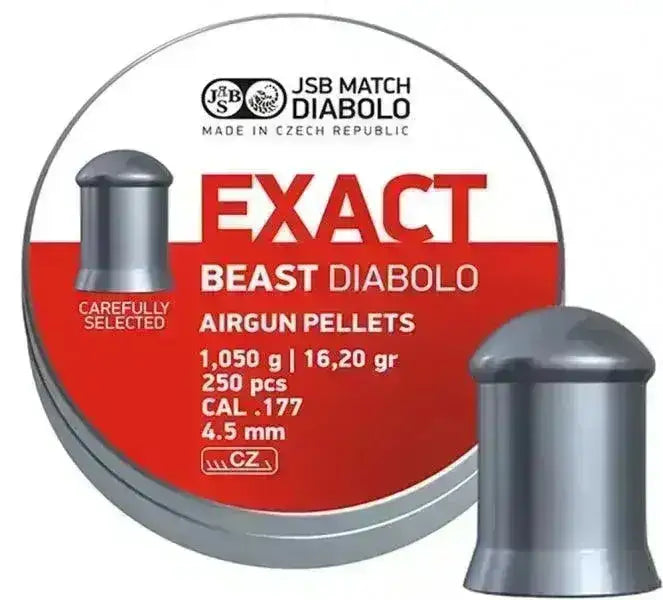 JSB Exact Beast - 4.52mm - 250stk - Game-On.no