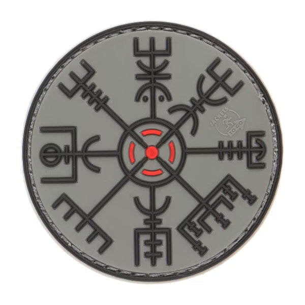 Patch - Boussole Viking avec Velcro