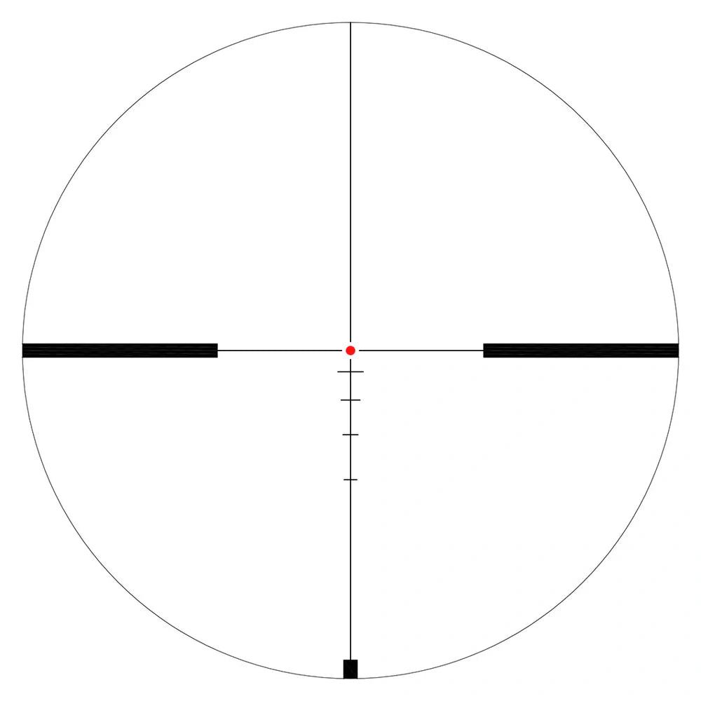 Jumelles Keck Precision ED 1-6x24 SFPIR LPVO 30 mm - Réticule lumineux, IPX7