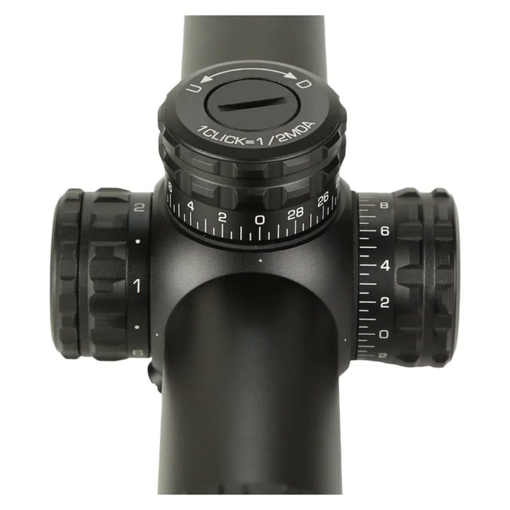 Jumelles Keck Precision ED 1-6x24 SFPIR LPVO 30 mm - Réticule lumineux, IPX7