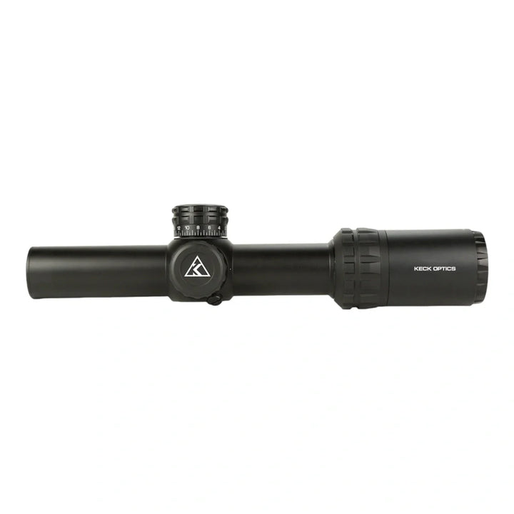 Jumelles Keck Precision ED 1-6x24 SFPIR LPVO 30 mm - Réticule lumineux, IPX7