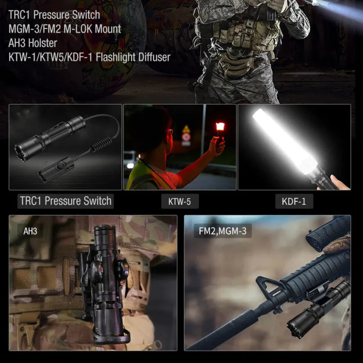 Klarus - XT11GT Pro V3.0 - Kompakt Taktisk Lommelykt - 3300 Lumen - Game-On.no