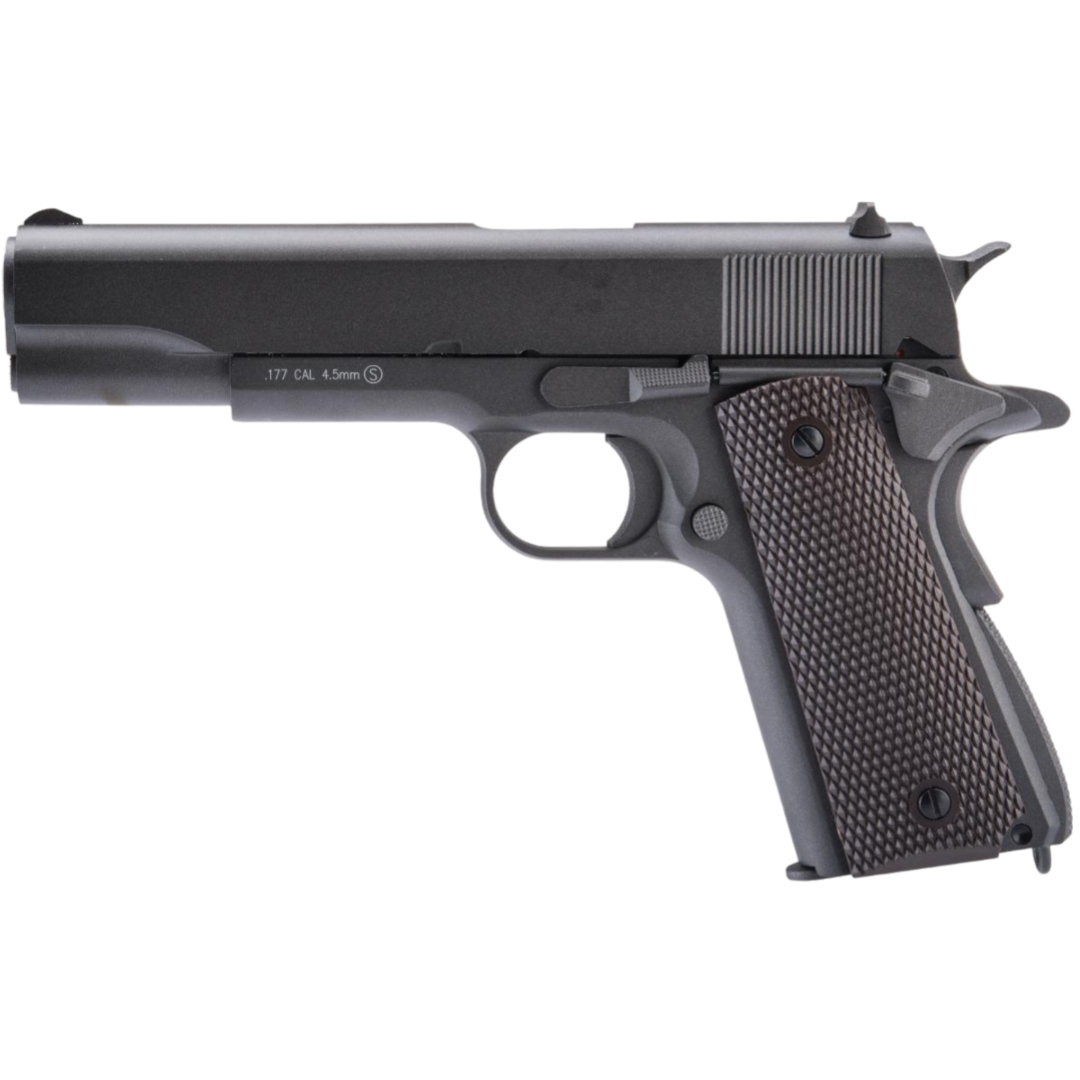 Pistolet à air comprimé CO2 M1911 avec Blowback - BB 4,5 mm