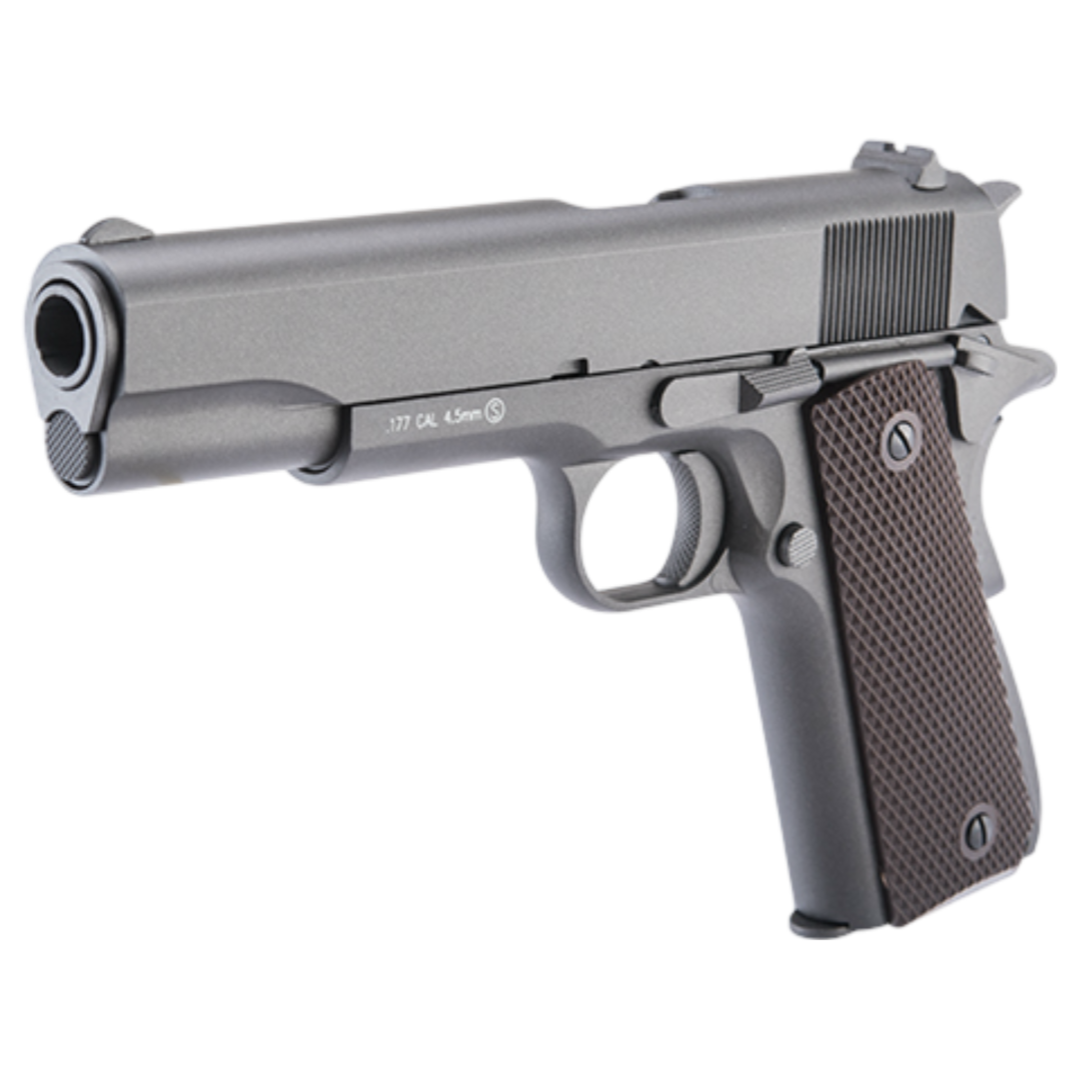 Pistolet à air comprimé CO2 M1911 avec Blowback - BB 4,5 mm