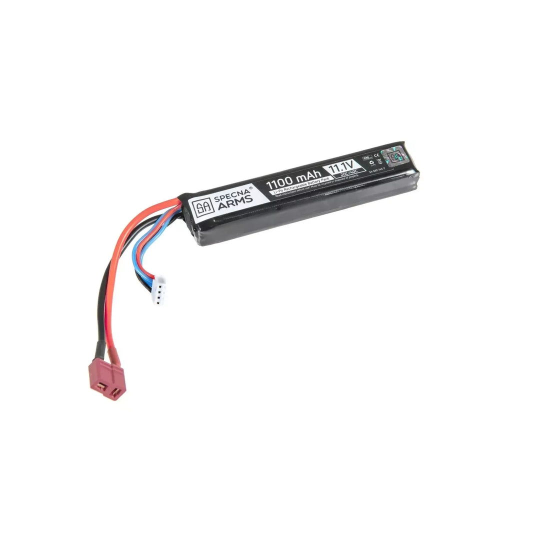 LiPo 11.1V 1100mAh 20C/40C Batteri - Deans - Game-On.no