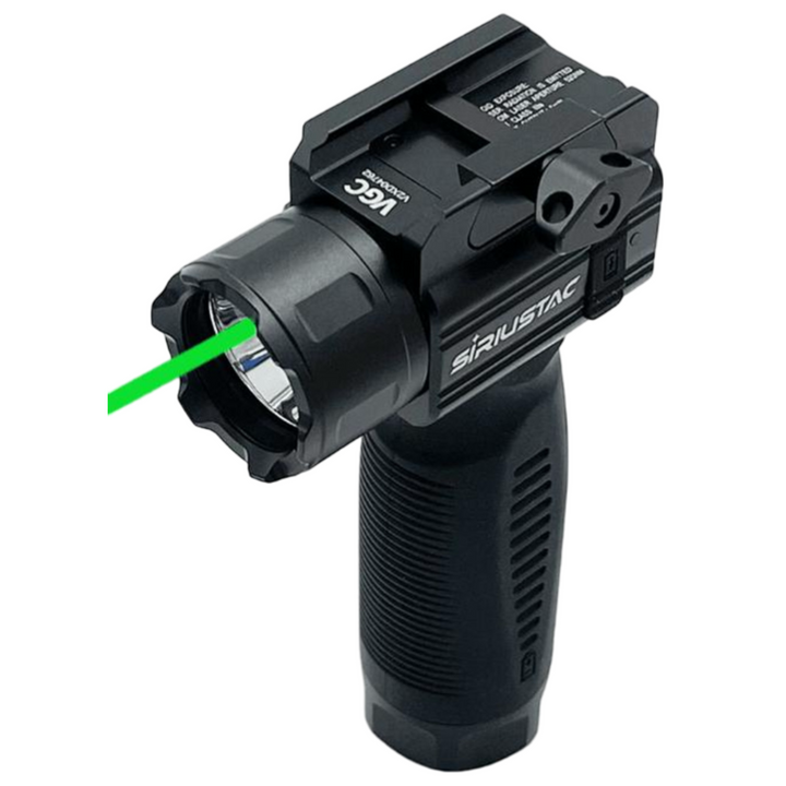 Grip avant avec laser vert et lanterne (2000 lumen) - 21 mm <tR54>