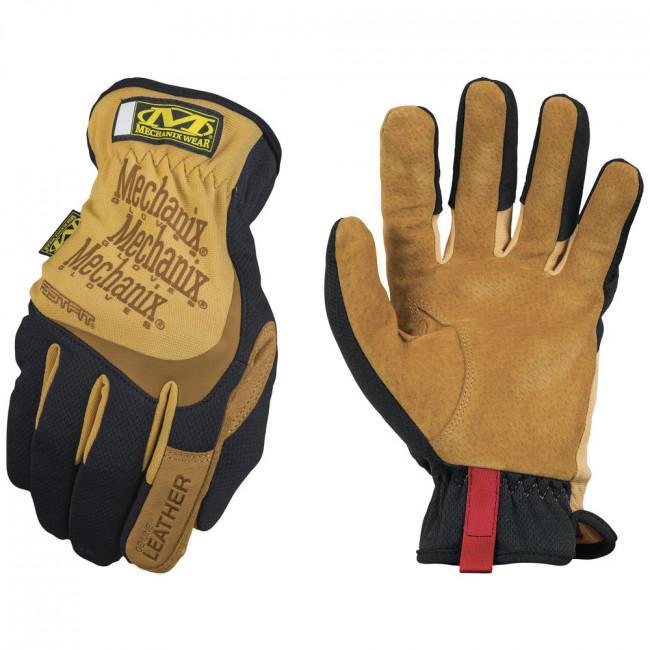 Mechanix Wear - FastFit Leather Hansker - TAN - gameon.eu