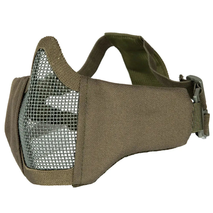 Mesh Maske med Kinnpute - Ranger Green - Game-On.no