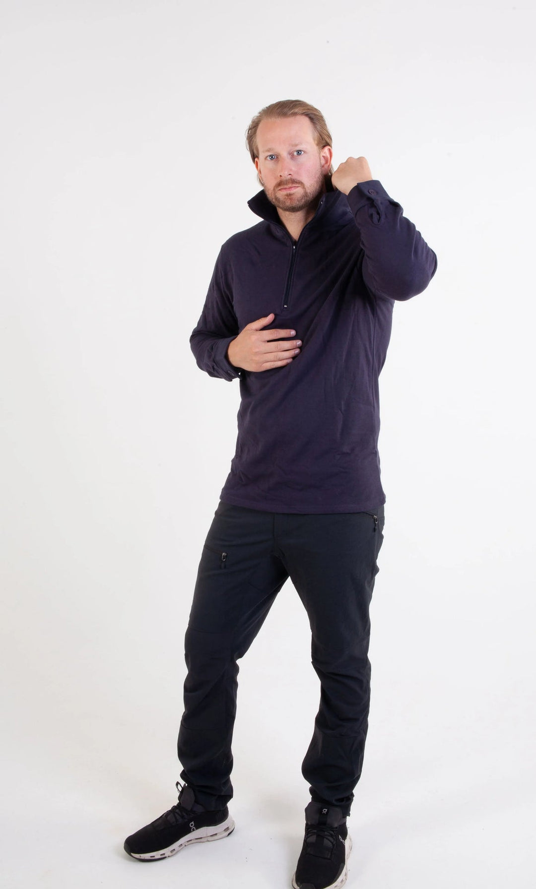 Norsk Feltskjorte - Marineblå - Game-On.no