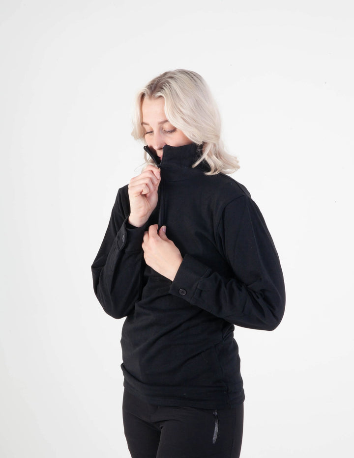 Norsk Feltskjorte - Sort - Game-On.no