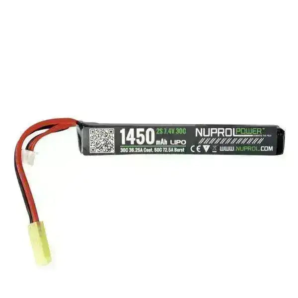 NP Batteri Li-Po 7.4V 30C - 1450mAh - Stick Type - Game-On.no