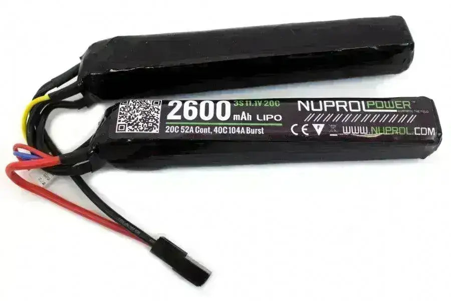 NP Li-Po Batteri - 11.1V 2600mAh - Twin Stick Cranestock - Game-On.no
