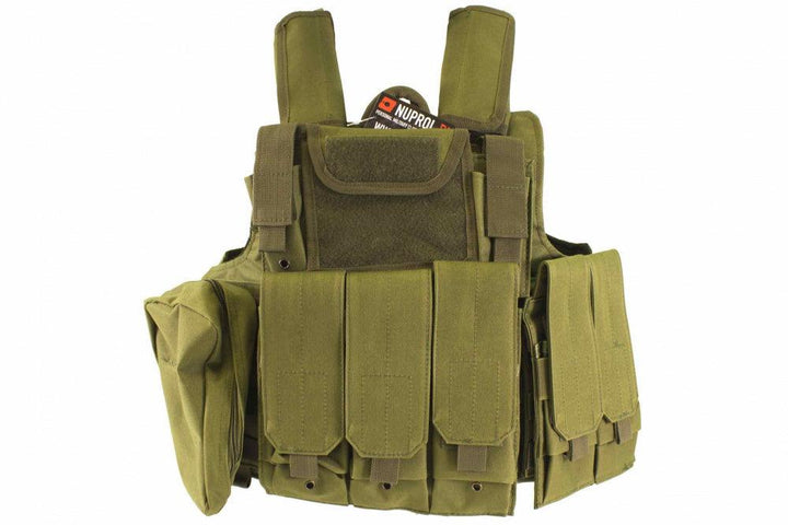 NP - RTG Taktisk Vest - Olive - gameon.eu