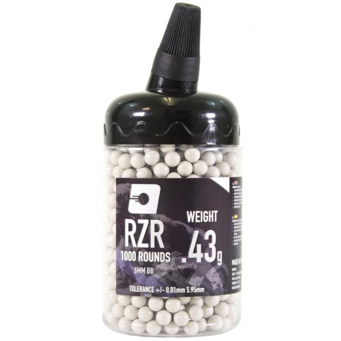 Nuprol RZR 0.43g Softgunkuler - 1000stk - gameon.eu