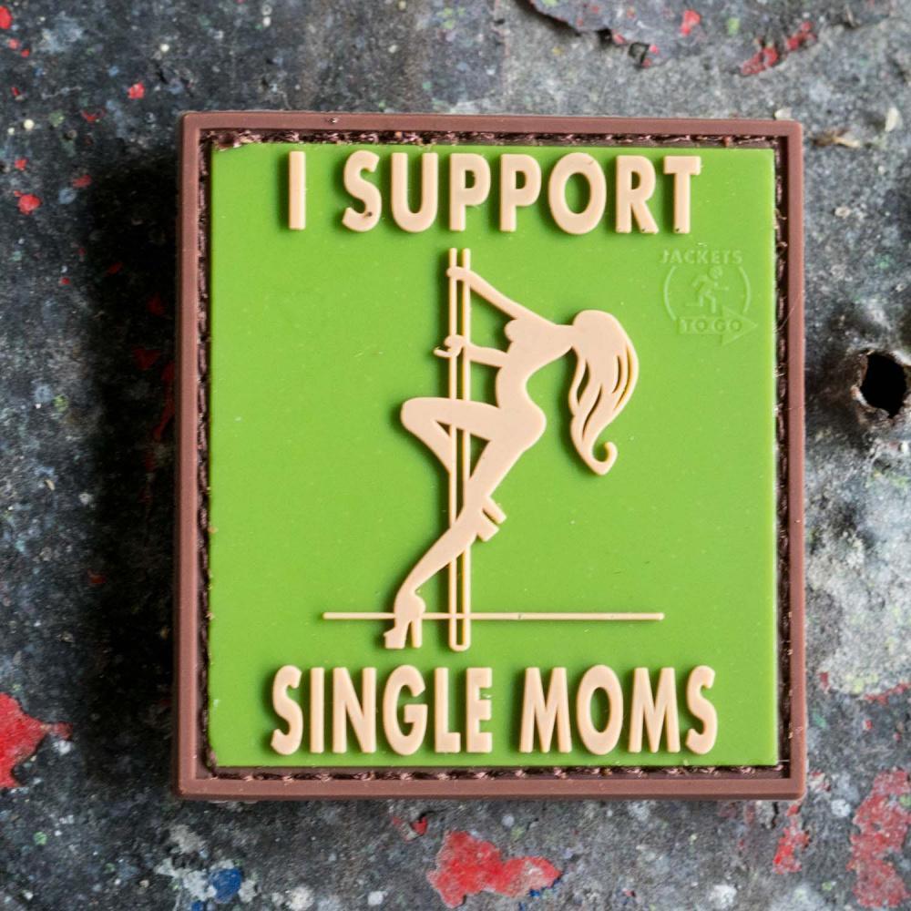 Patch - I Support Single Moms Rubber - Multicam - gameon.eu