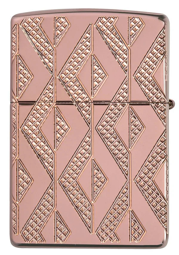 Zippo Armor Geometric Diamond Lighter