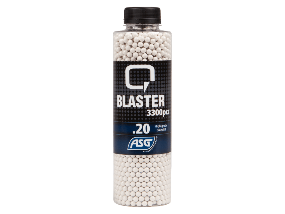 Q-Blaster Softgunkuler - 0.20g - 3300stk - gameon.eu