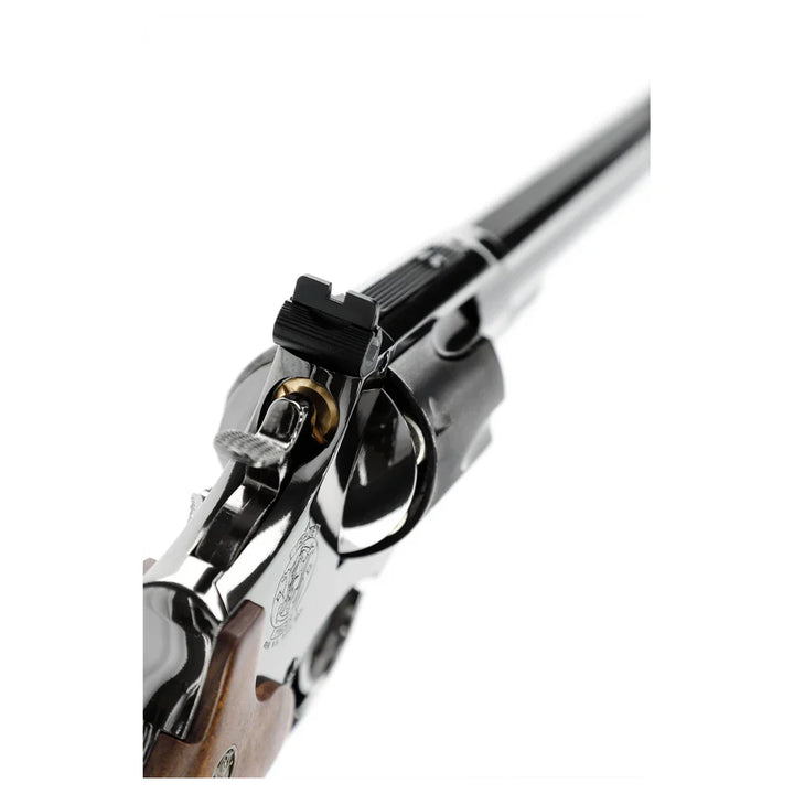 S&W - M29 8" Revolver à billes d'acier de 4,5 mm, alimenté au CO2, finition bleuie polie