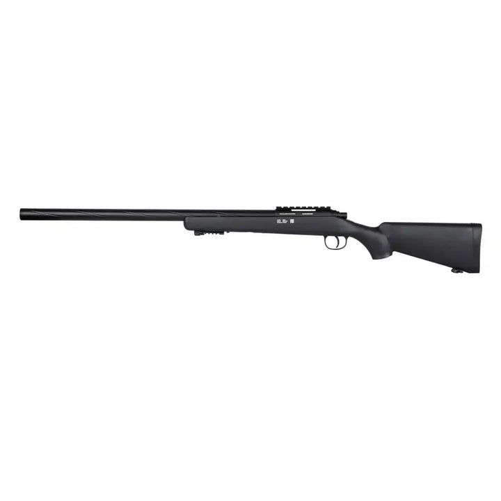S12 EDGE / VSR-10 Softgun Sniper Springer - KRAFTIG - Svart - Game-On.no