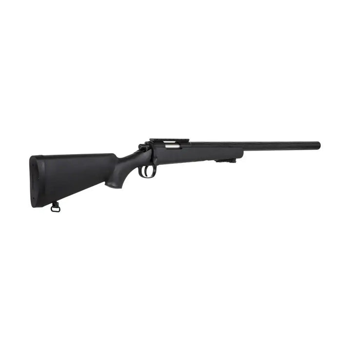 S12 EDGE / VSR-10 Softgun Sniper Springer - KRAFTIG - Svart - Game-On.no