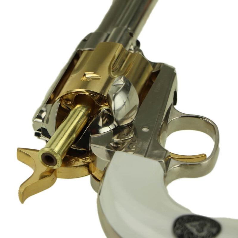 Peacemaker SAA .45 Smoke Wagon - Revolver alimenté au CO2 - Pellets de 4,5 mm