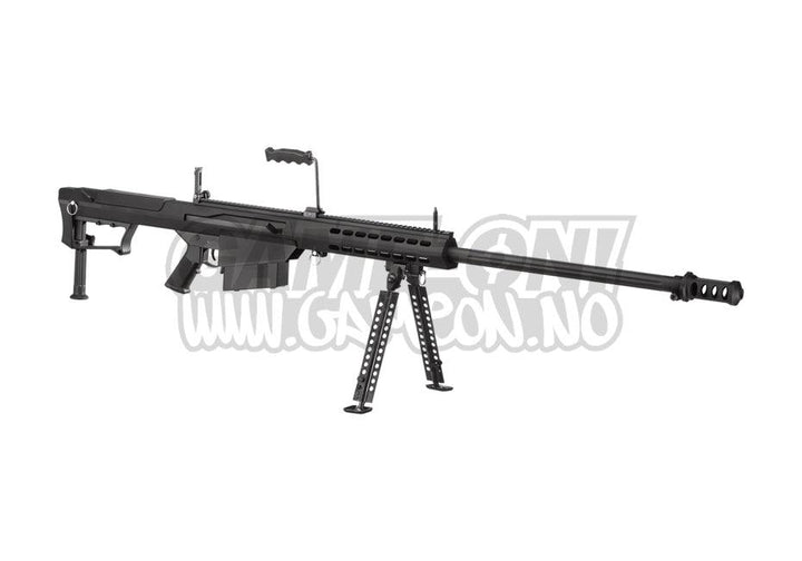 Snow Wolf - Barrett M107 Elektrisk Softgun Sniper - Full Metall - gameon.eu