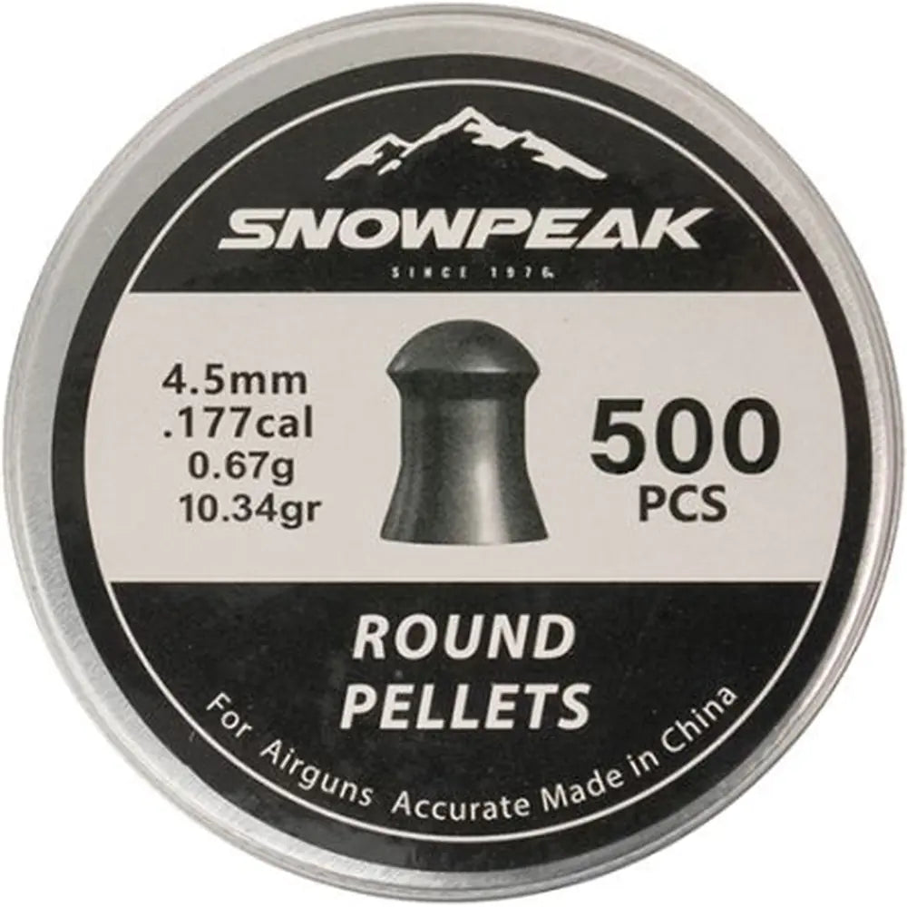 Snowpeak - Round Heavy Pellets - 10.34gr / 0.67g - 500stk