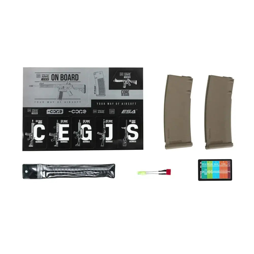 Specna Arms - C07 Core HAL ETU Gen2 Carbine Replica - Half-Tan - Game-On.no