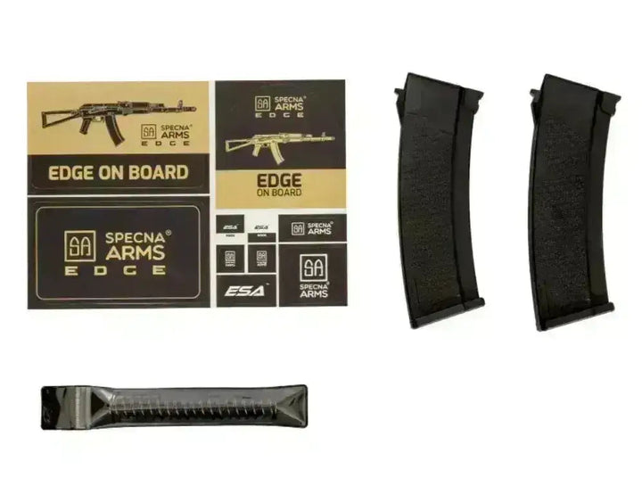 Specna Arms - J09 / AK105 EDGE Elektrisk Softgunrifle - Svar - Game-On.no