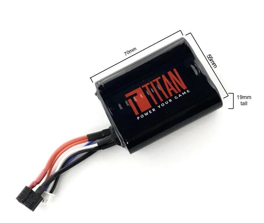 Titan 11.1v 3000mAh Li-Ion Batteri Brick - T-Plug/Deans - gameon.eu