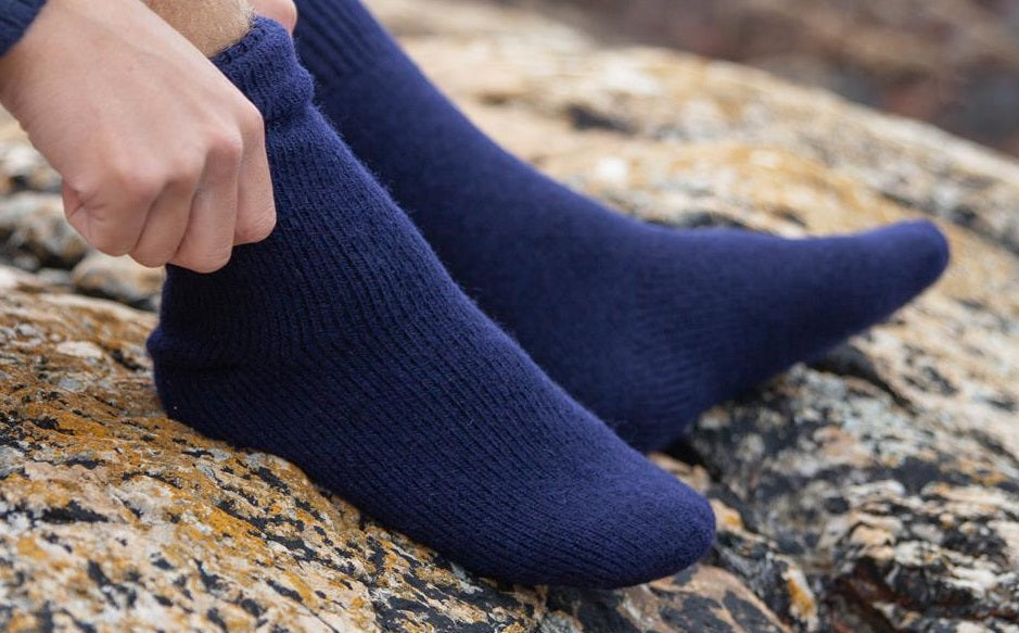 Chaussettes Esquimau Raggsock - Marine