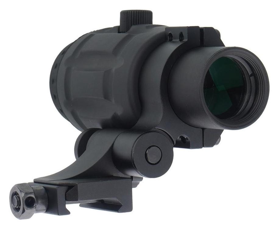 Vector Optics Maverick 3x26 QD - Sort - bakfra med flip-montasje