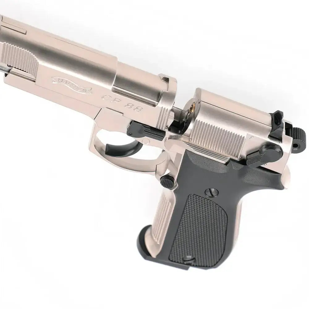 Walther CP88 Competition Sølv - 4.5mm Pellets - Game-On.no
