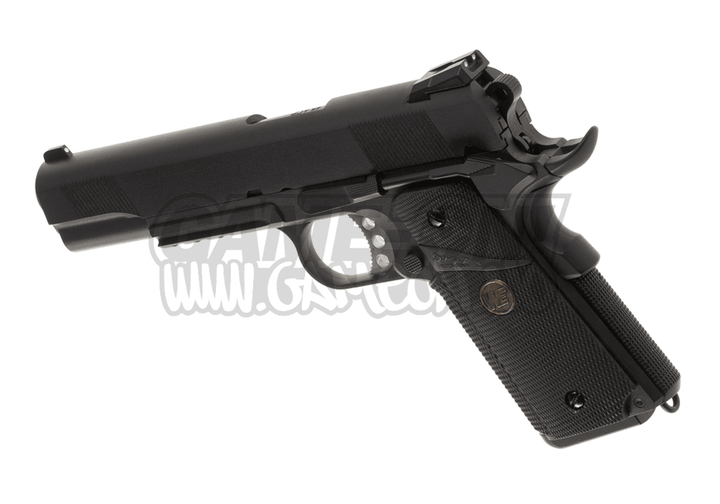 WE - 1911 MEU Gassdrevet Softgunpistol - Svart - gameon.eu