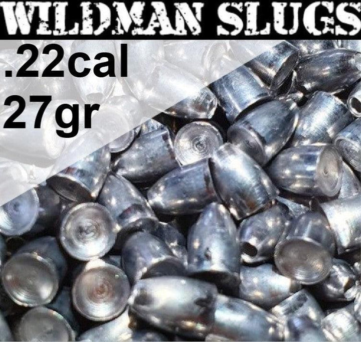 Wildman Hulspiss Slugs til Luftvåpen 5.5mm(.22) - 27gr 200stk - gameon.eu