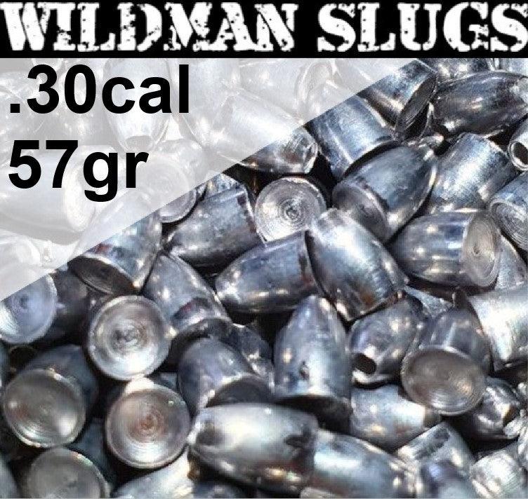 Wildman Hulspiss Slugs til Luftvåpen 7.62mm(.30) - 57gr 100stk - gameon.eu