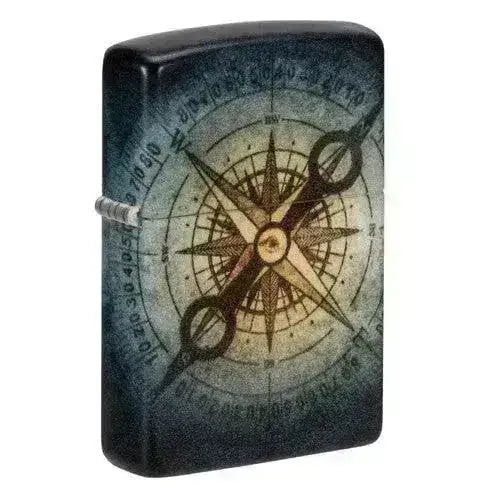 Zippo Lighter - Compass Ghost Design - Game-On.no